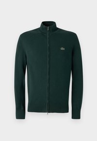 Strickjacke - dark green