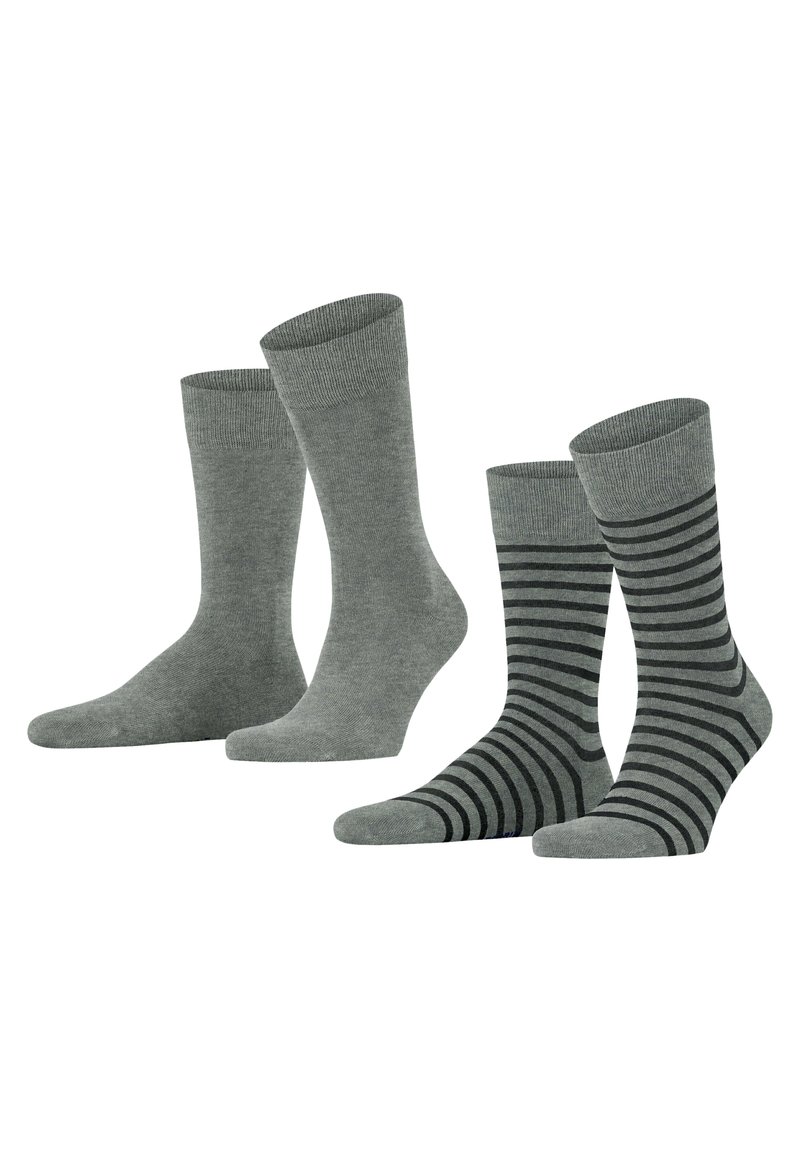 Esprit FINE STRIPE 2-PACK - Chaussettes - light grey