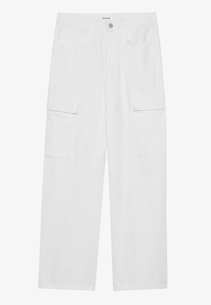 YOURTURN Baggy jeans wit denim/whitedenim YOURTURN Baggy jeans wit denim/whitedenim