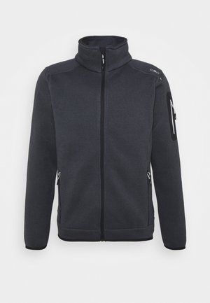 MAN JACKET - Giacca in pile - titanio