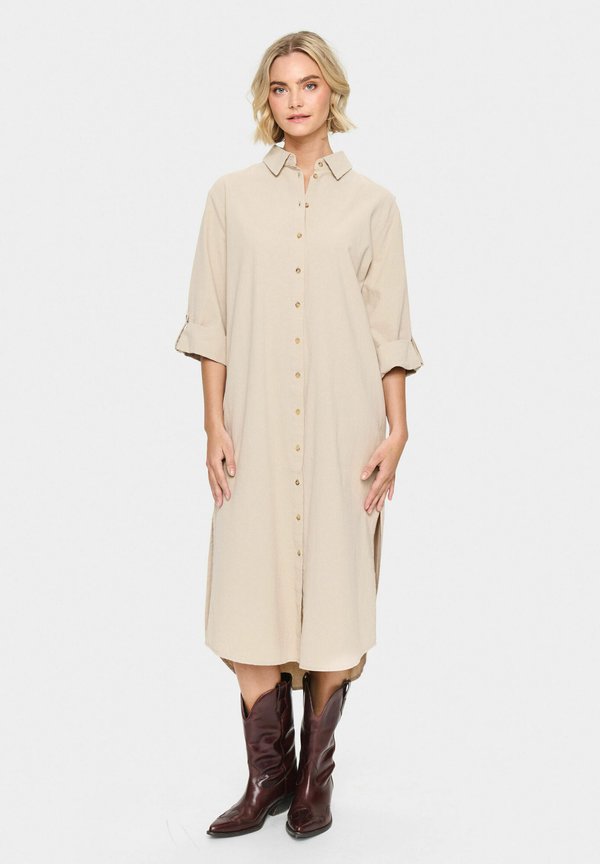 ZALINDA - Blusenkleid - plaza taupe