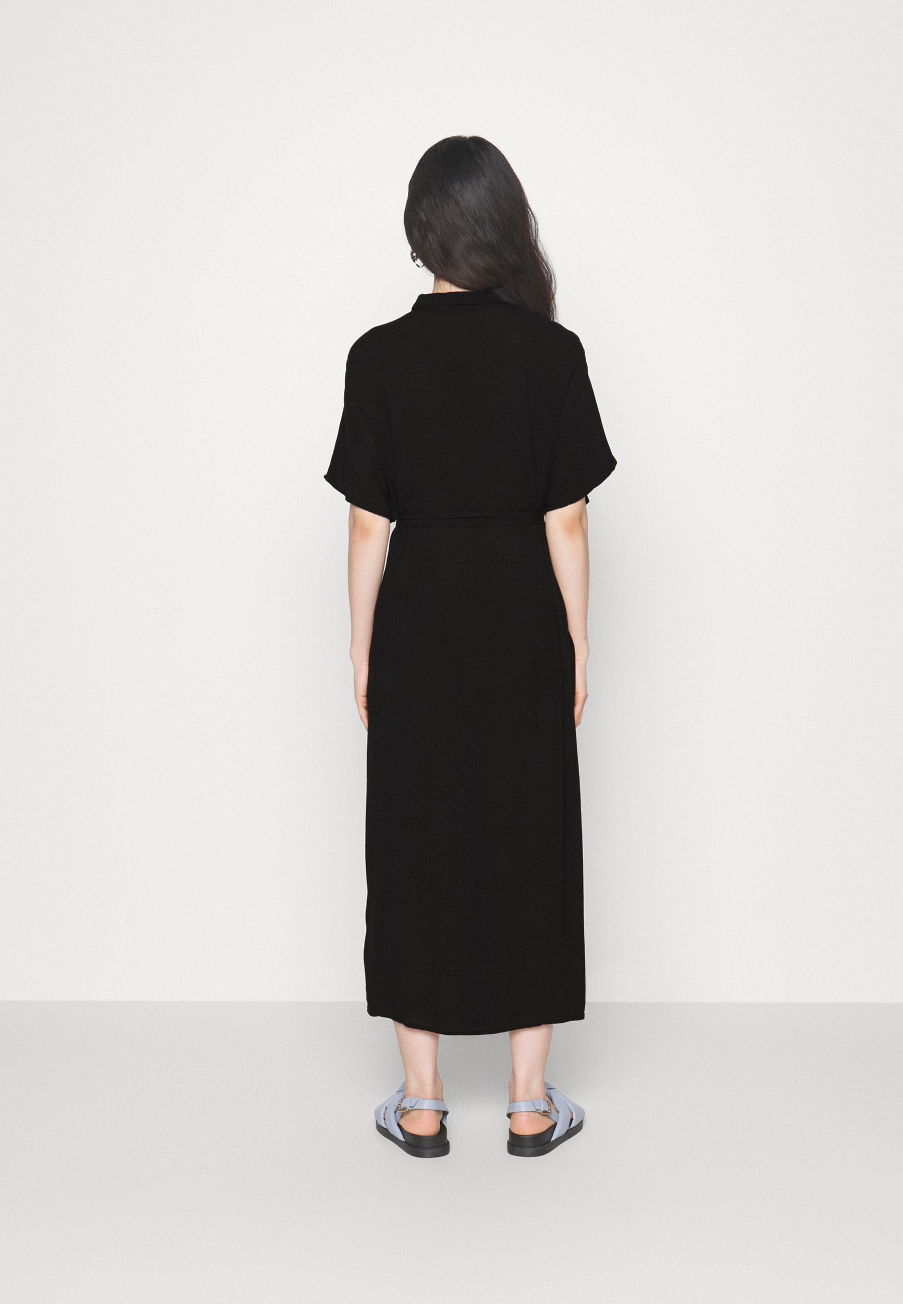 VERO MODA Vmmenny SL Smock-Vestido De Pantorrilla Wvn Ga Noos Largo
