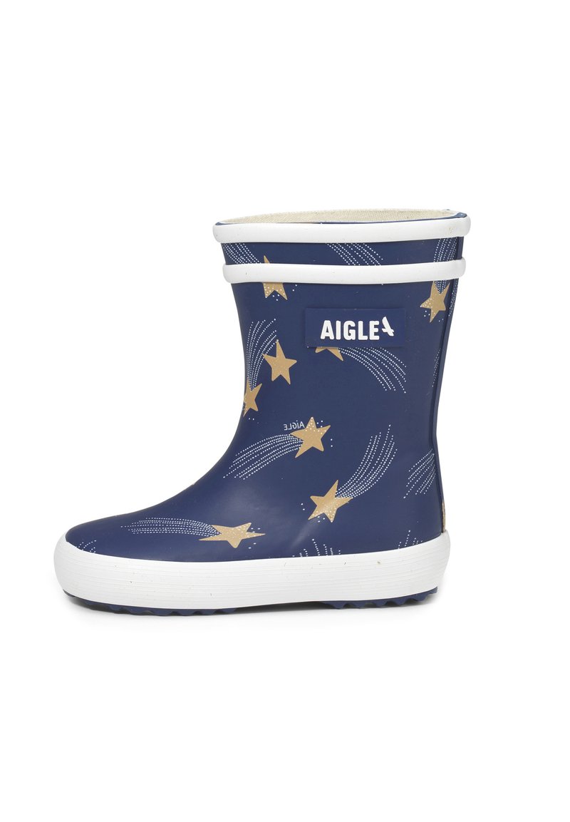 Aigle BABY FLAC PLAY - Bottes en caoutchouc - navy blue