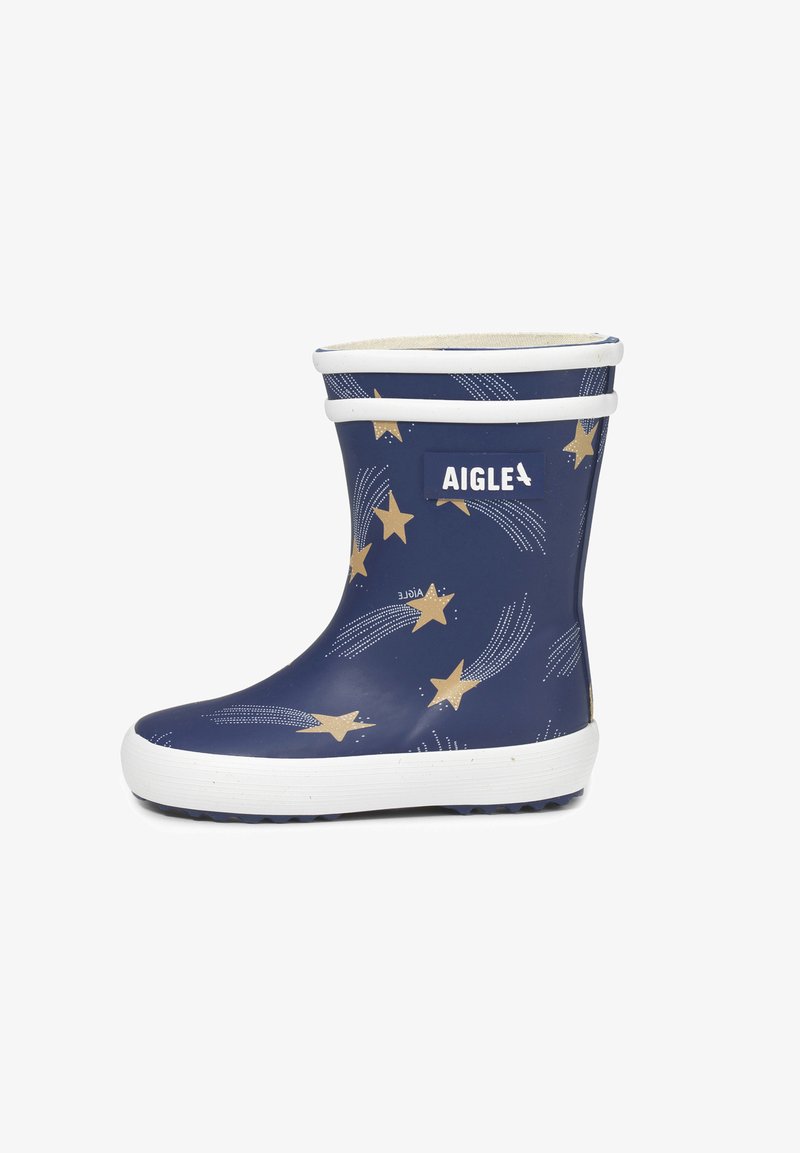 Aigle BABY FLAC PLAY - Bottes en caoutchouc - navy blue