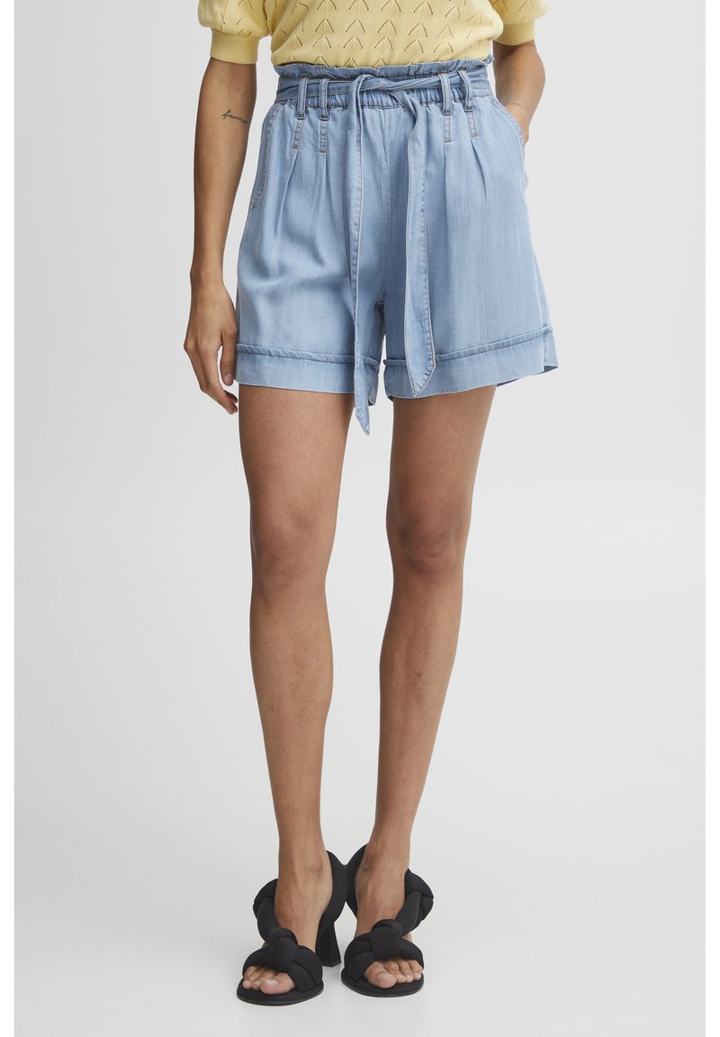 b.young - BYLANA - Jeansshort - ligth blue denim, Vergroten