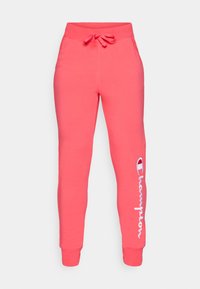 ICONS CUFF PANTS WITH LARGE LOGO - Trainingsbroek - pink