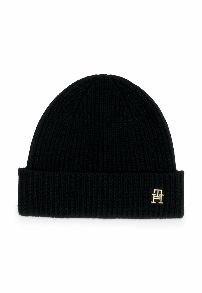 Tommy Hilfiger CHIC PURE MONOGRAM - Bonnet - black/noir - ZALANDO.FR