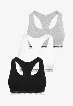 DAISY THREE PACK - Biustjė - black