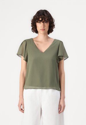 VIMICADA V NECK  - Blouse - four leaf clover