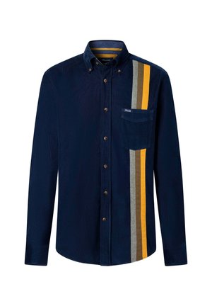 Façonnable, FAÇONNABLE SHIRT CLBD COTON MIX BANDS - Hemd - naval blue