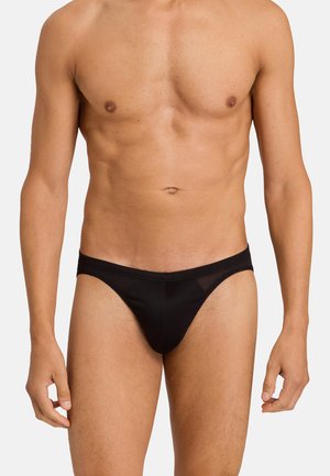 COTTON SPORTY MINI SLIP - Briefs - black