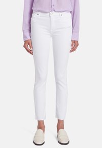 7 for all mankind - CROP - Broek - white Miniatuurafbeelding 1