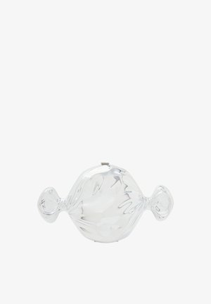 myMo at night Clutch - silver coloured