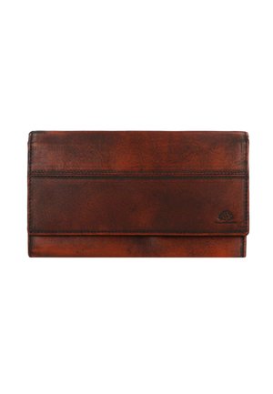 DESTRESSED RFID SCHUTZ  18.5 CM - Portefeuille - rusty orange