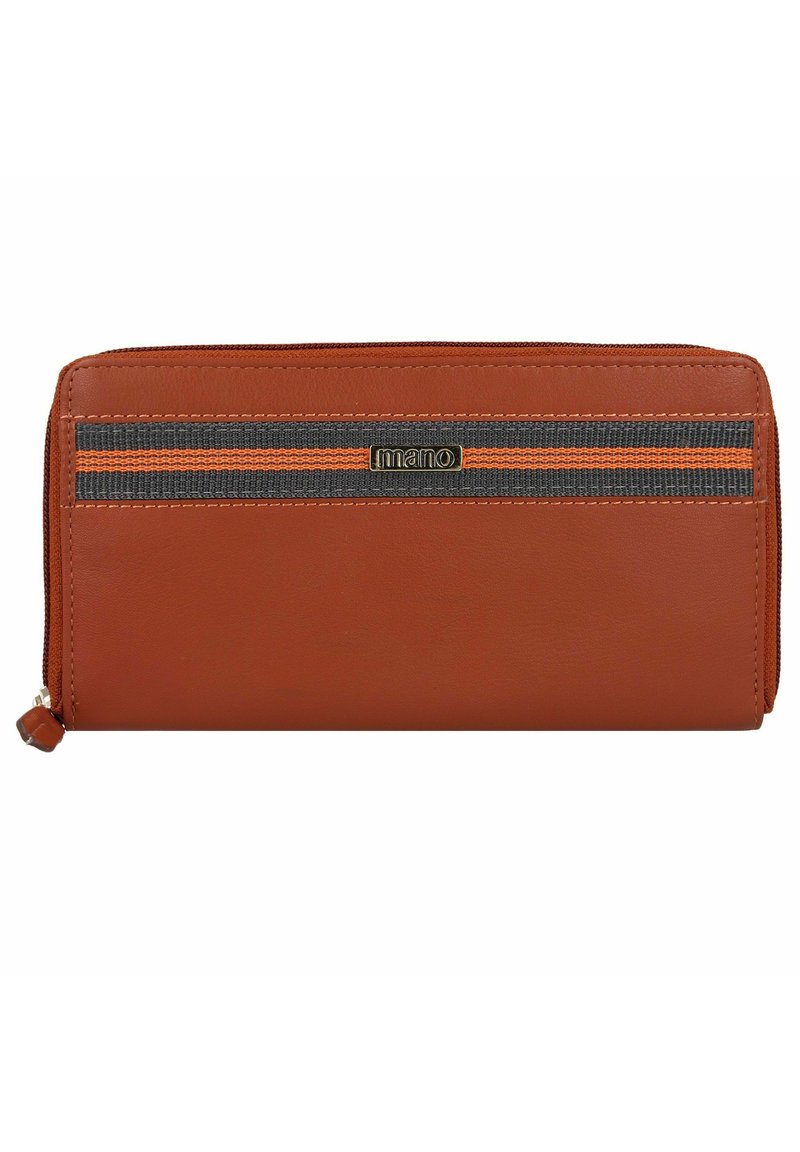 mano DON LEONARDO RFID 18 CM - Geldbörse - cognac