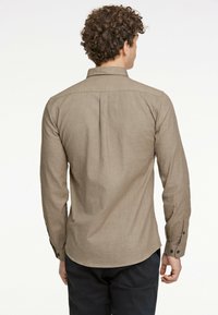 Lindbergh MOULINÉ STRETCH  - Overhemd - deep sand