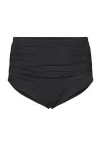 Zizzi HOCH TAILLIERTE MIT RAFFUNG - Bikinialaosa - black
