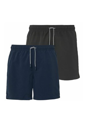 2ER PACK - Badeshorts - navy   anthrazit