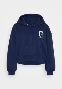 GAP Petite ABBREV HOOD - Mikina - navy