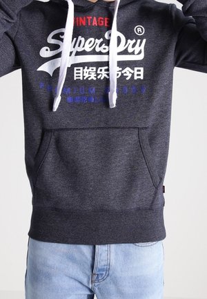 Jersey con capucha - blue-grey