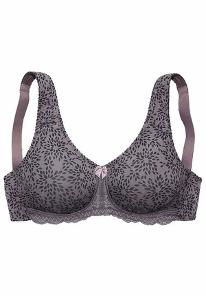 LASCANA ENTLASTUNGS - T-shirt BH - taupe schwarz