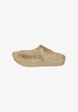 PLAKTON, PLAKTON SWIM DAMEN ZEHENTRENNER WENDY 761671 BEIGE - Pool slides - beige