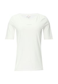 ELASTISCHES  MIT LABEL - Basic T-shirt - ecru