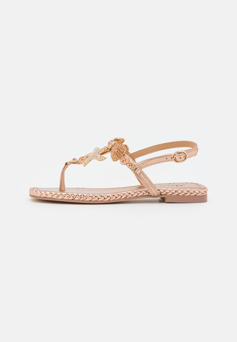 Damen Sneaker | Alma en Pena Zehentrenner rose/roségoldfarben - HW70726 Damen Sneaker | Alma en Pena Zehentrenner rose/roségoldfarben - HW70726