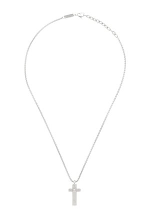 TAG AND CROSS - Halsband - silver-coloured