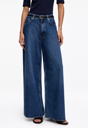 ARKET, ARKET CEDAR OVERSIZED WIDE JEANS - Wide Leg - royal