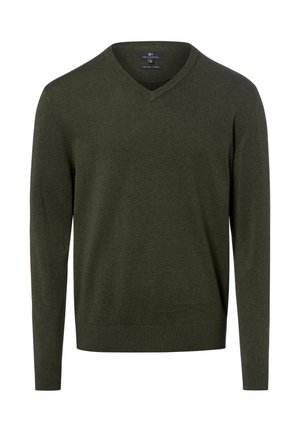 Nils Sundström, NILS SUNDSTRÖM PULLOVER - Strickpullover - schilf