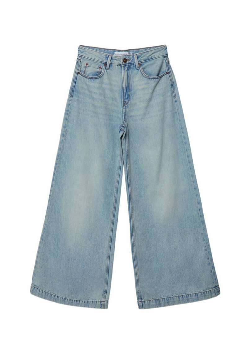 Stradivarius Flared Jeans lichtblauw gemêleerd Stradivarius Flared Jeans lichtblauw gemêleerd