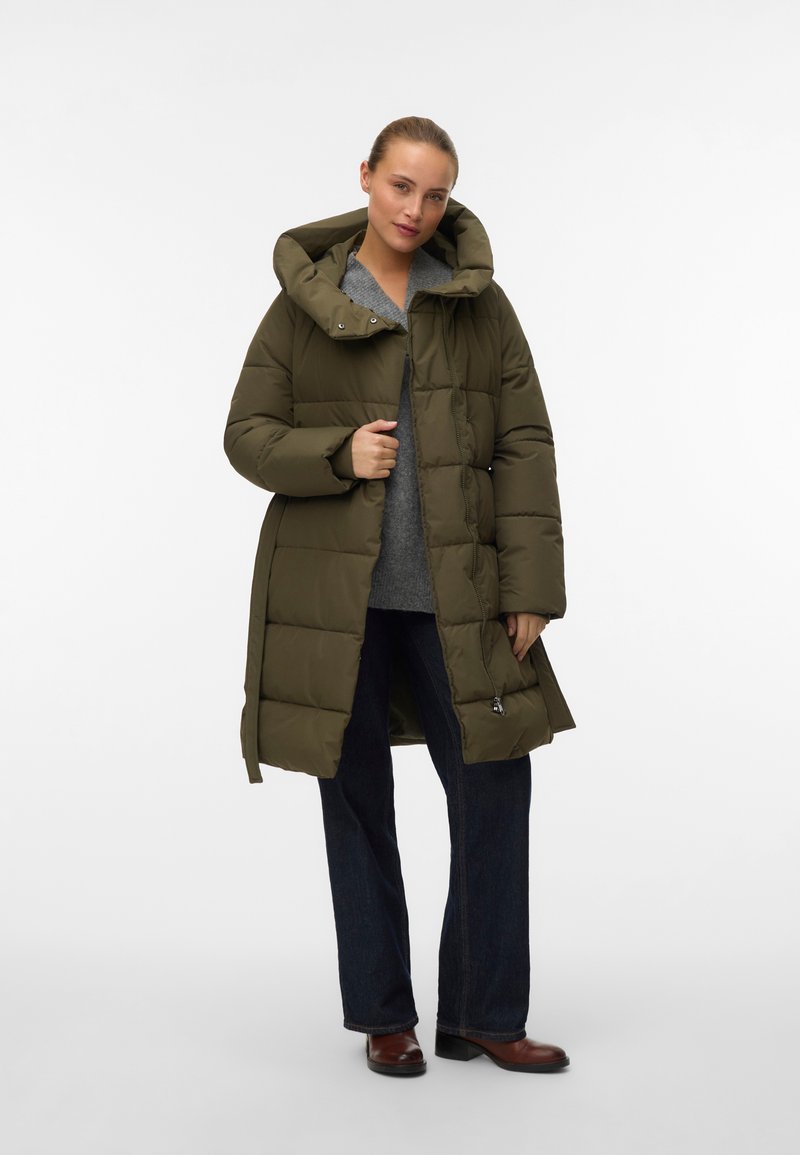 Vero Moda Wintermantel donkergroen