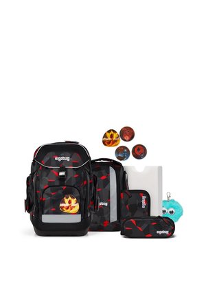 MAXI SET BUNDLE - Schulranzen Set - taekbärdo - grau