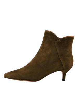 Classic ankle boots - dunkelgrün