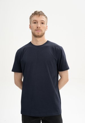 SADHIL - Print T-shirt - navy