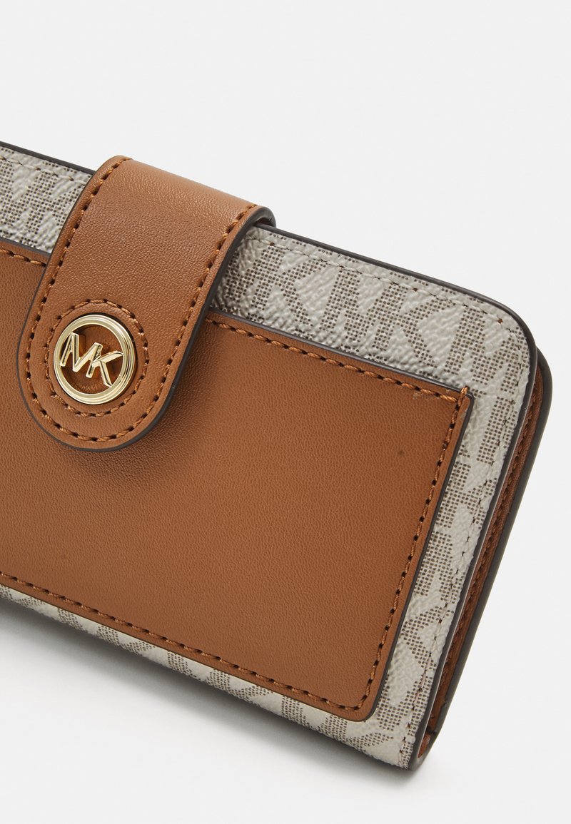 MICHAEL Michael Kors CHARM BIFOLD - Geldbörse - vanilla/offwhite  