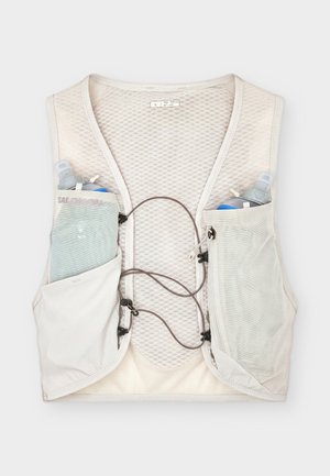 Salomon, GRAVEL SKIN 4 UNISEX - Жилетка - silver-coloured cloud/iron