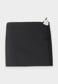 SAVANNAH MINI SKIRT - Mini sijonas - black
