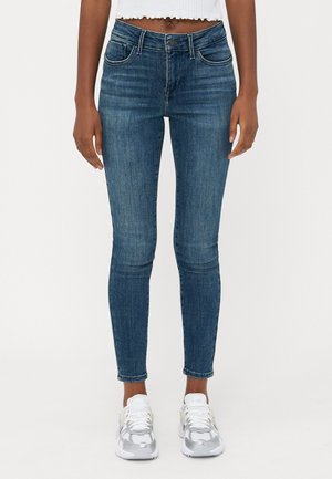 ONLPOWER PUSH UP  - Jeans Skinny Fit - dark blue denim