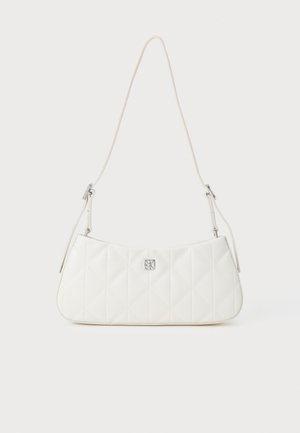 QUILTED SMALL SHOULDER BAG - Τσάντα χειρός - white