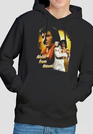 Cotton Soul, ELVIS PRESLEY ALOHA - Kapuzenpullover - black