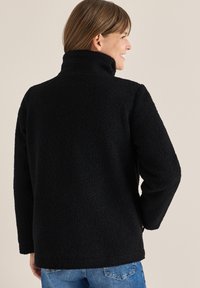Cecil KUSCHELIGE MIT DETAILS - Giacca in pile - schwarz