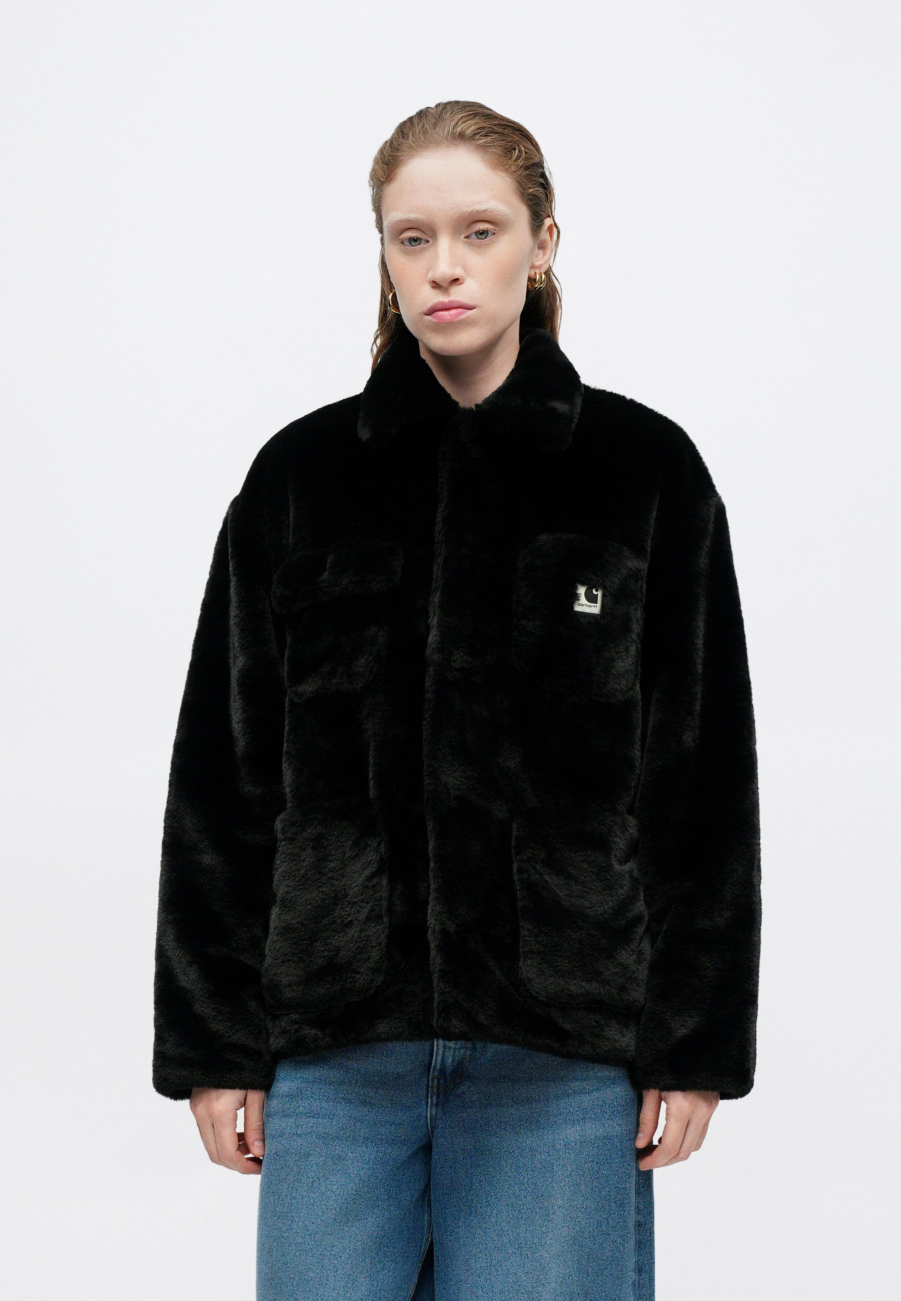 Carhartt WIP OLNEY MICHIGAN COAT - Winter jacket - black - Zalando