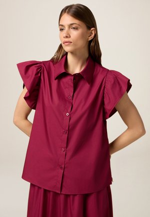 MANICHE - Camicia - bordeaux