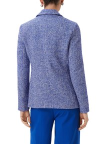 comma MIT STRUKTURMUSTER - Blazer - royalblau