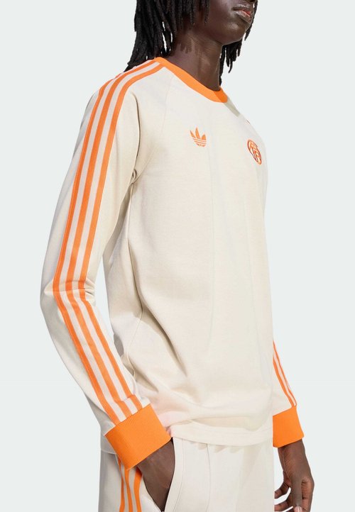 adidas FC Bayern L/S T-Shirt Beige — foto 4