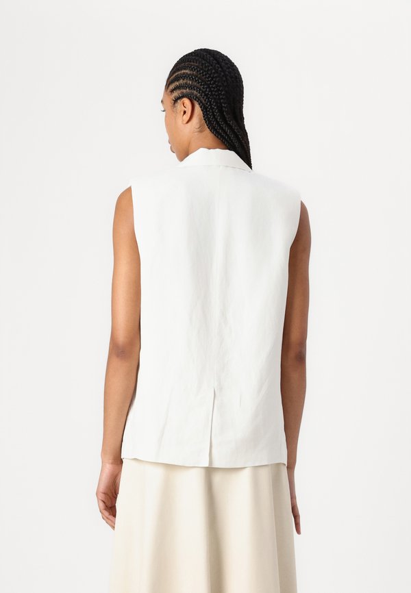 THENA - Waistcoat - egret4