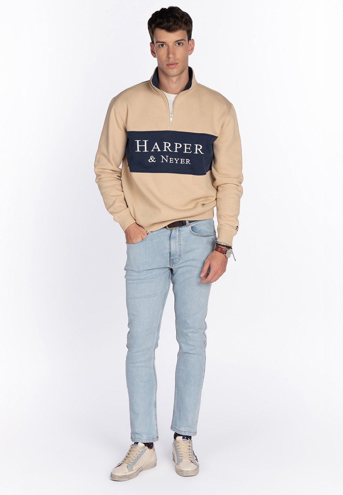 Harper & Neyer MARYLAND - Sudadera - camel - Zalando.es