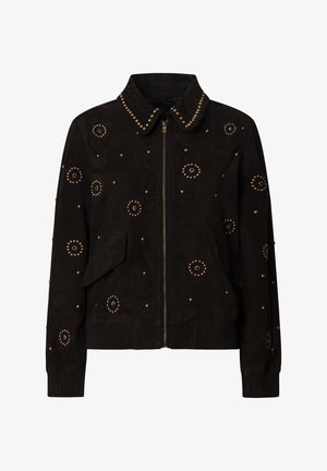 Pepe Jeans, W11 KRISTAL - Chaqueta de cuero - black